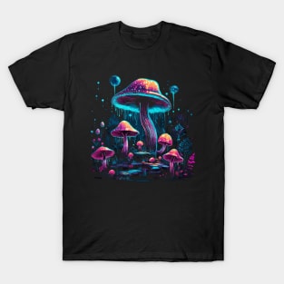 Cottagecore Goth Fairycore Mushroom Men Women Mushroom T-Shirt